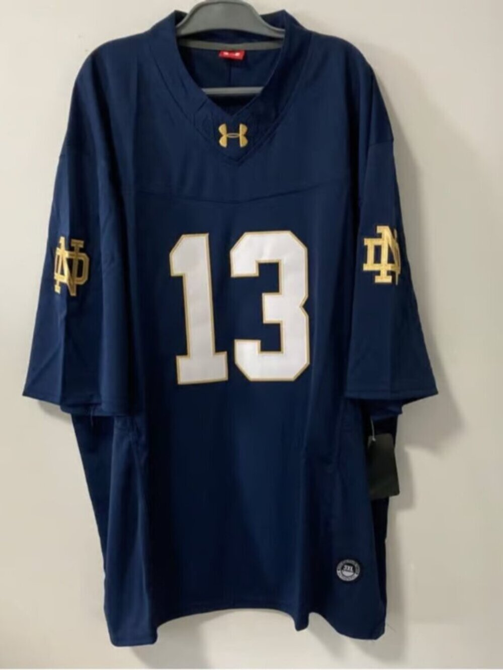 CJ Carr Vapor Stitched Navy Jersey Vapor